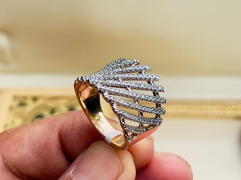 24k Gold Plated Branded Ring