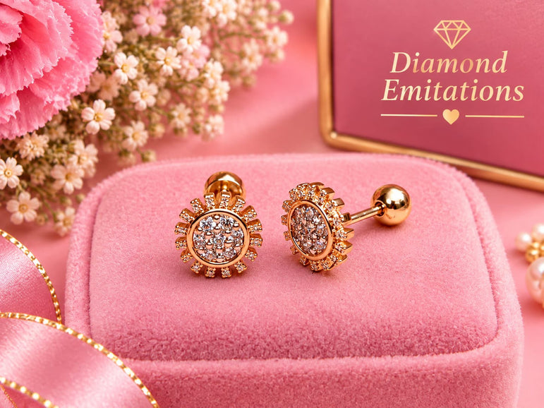 Goldplated Earstuds