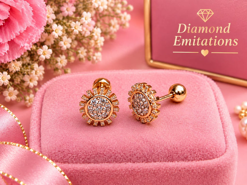 Goldplated Earstuds