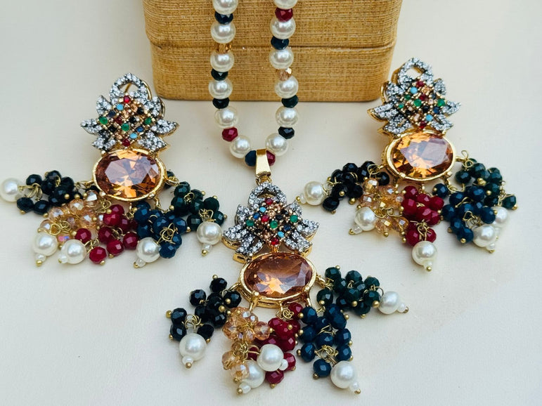 Diamond cut Zircon sets