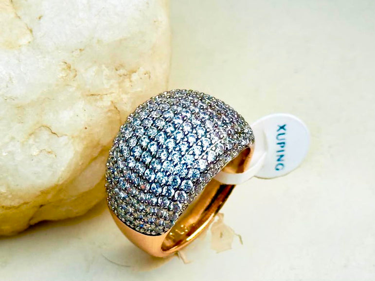 Gold Plated Branded Ring