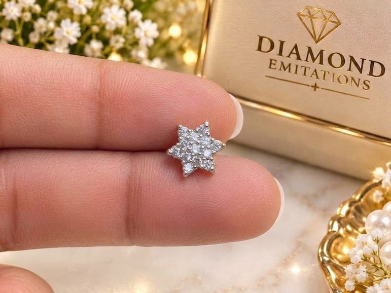 Diamond Cut Nosepins