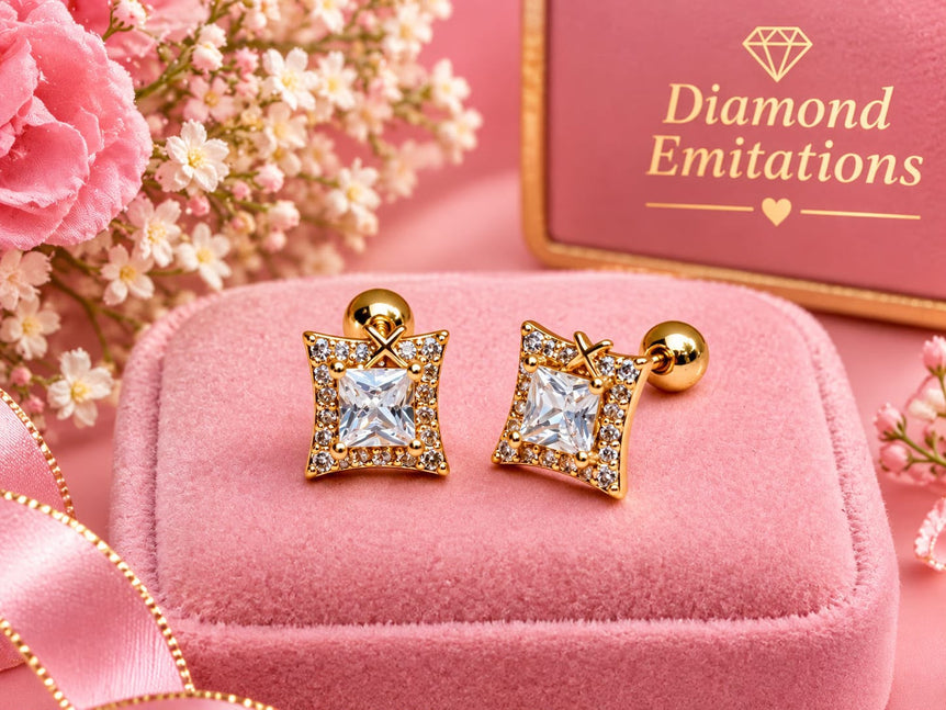 Goldplated Earstuds