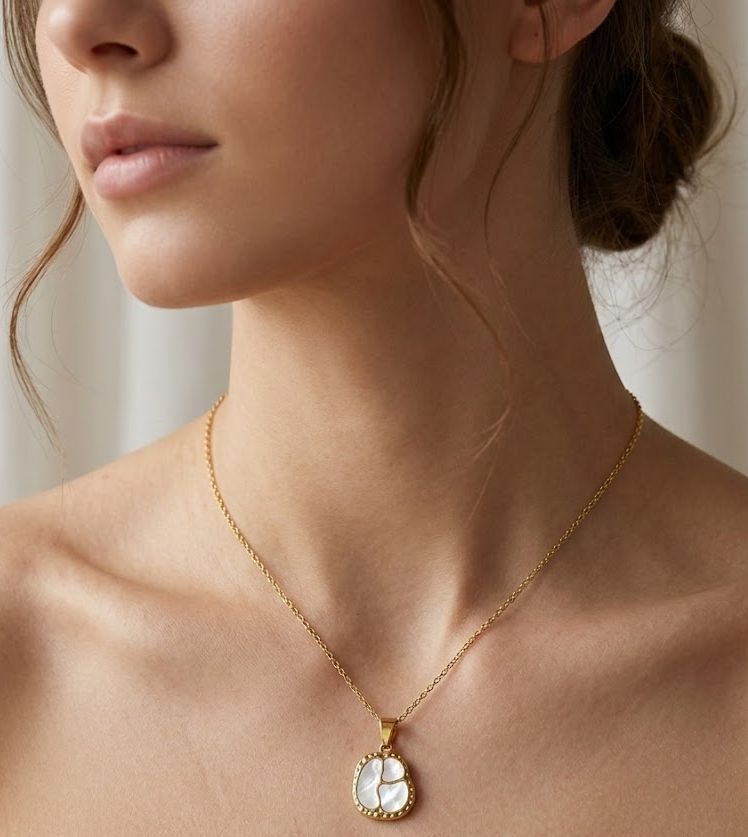 Goldplated Imported Chain and locket