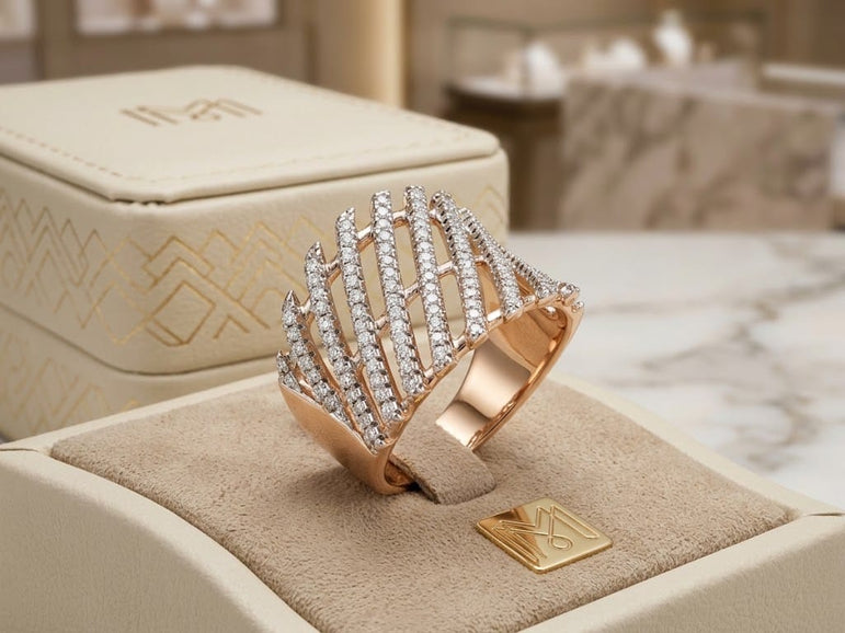 24k Gold Plated Branded Ring