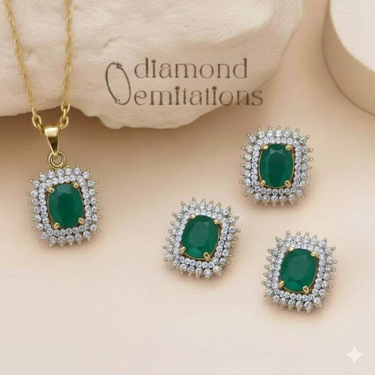 22k Goldplated Pendent Set