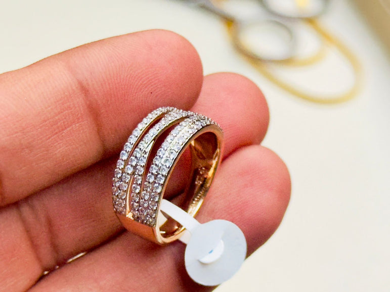 24k gold plated imported branded ring