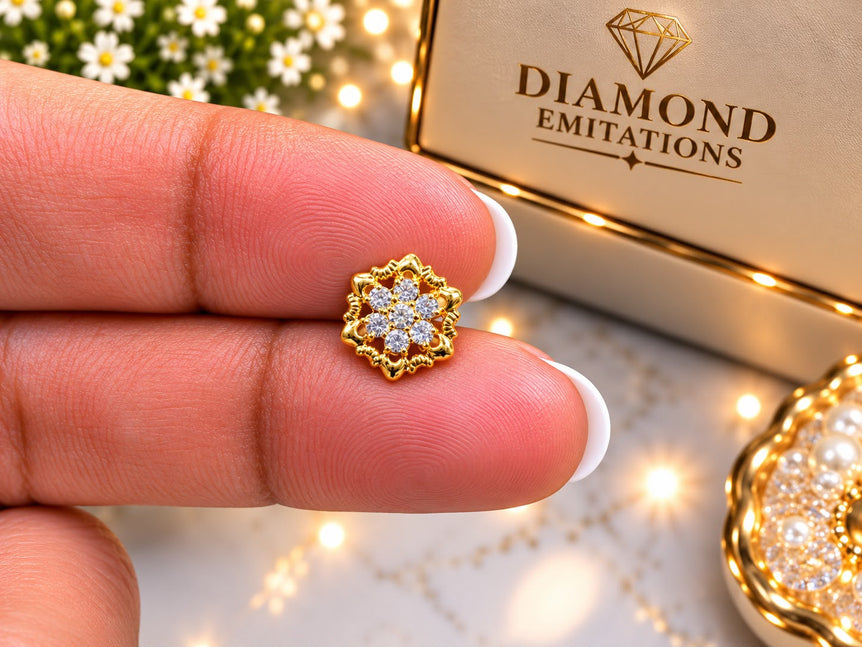 Diamond Cut Nosepins