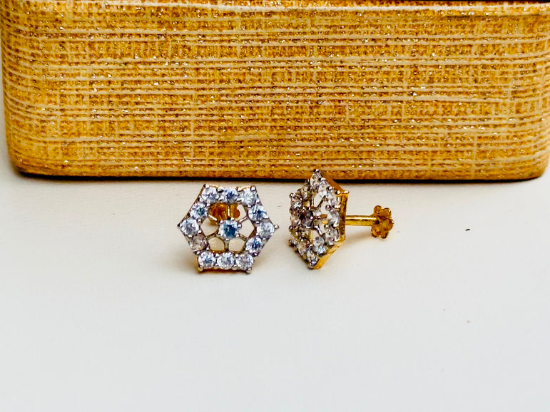 Goldplated Earstuds