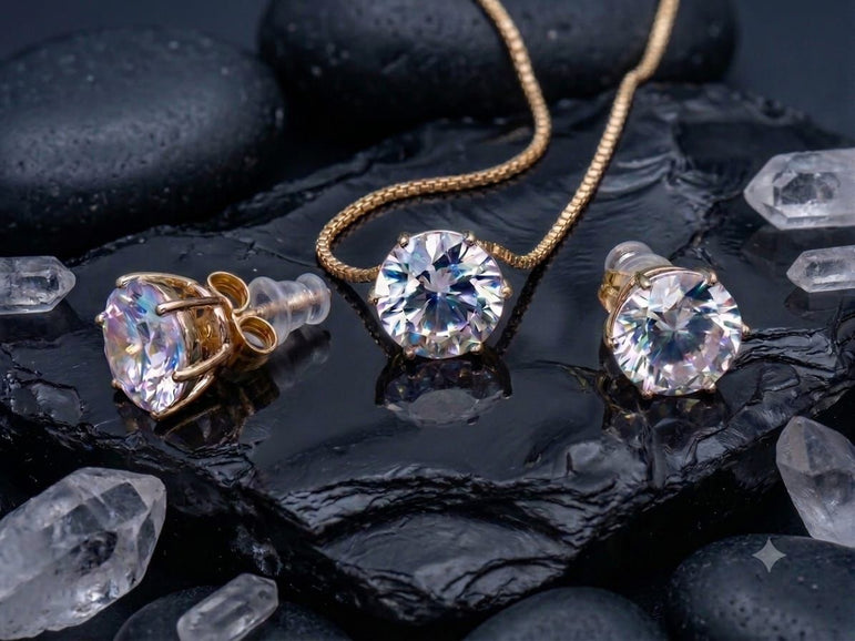 22k Gold Plated Imported Pendant Set