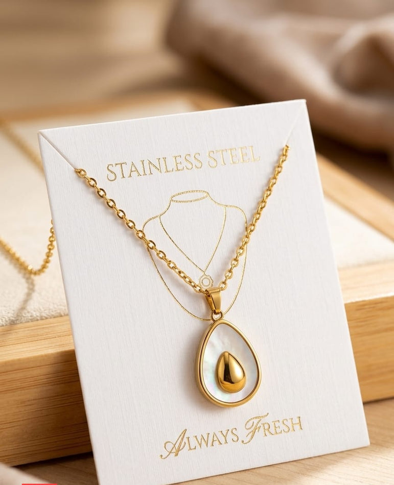 Goldplated Stainless Steel Chain Locket
