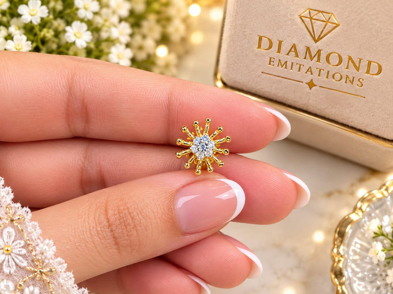 Diamond Cut Nosepins