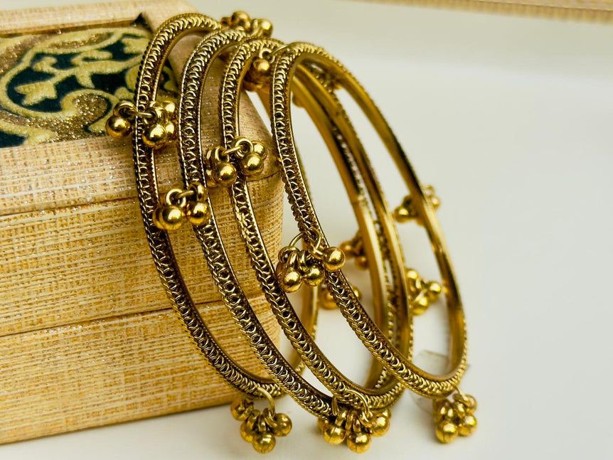 Designer Gold Plated Bangels