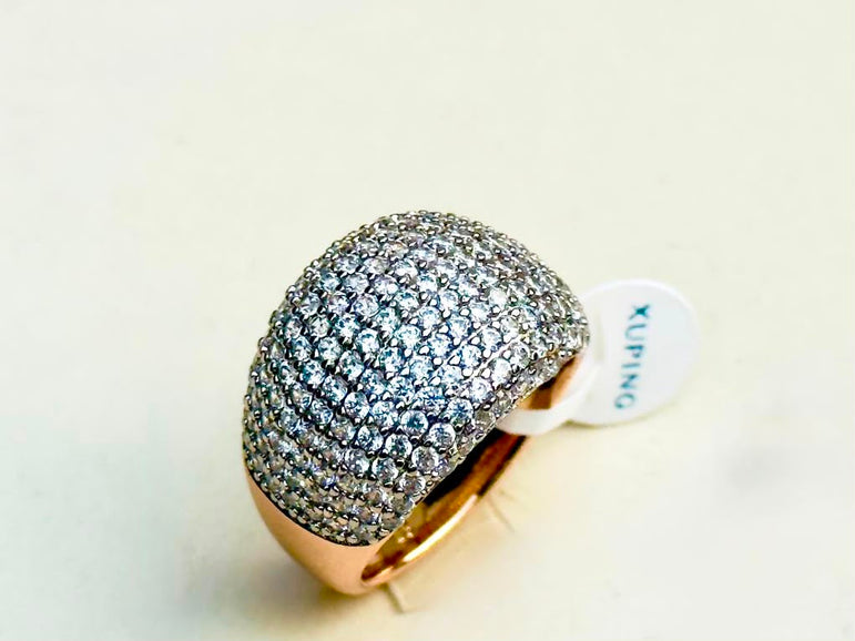 Gold Plated Branded Ring