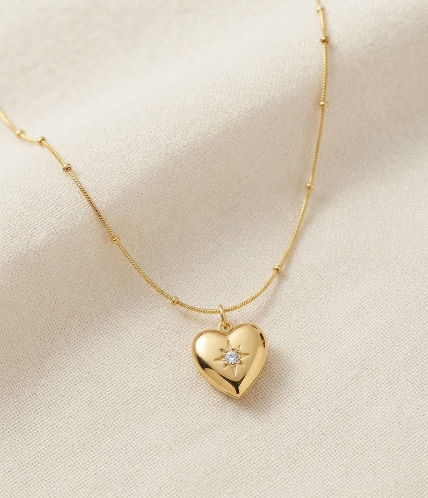 Goldplated Imported Chain and locket