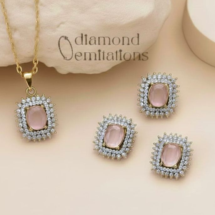 22k Goldplated Pendent Set