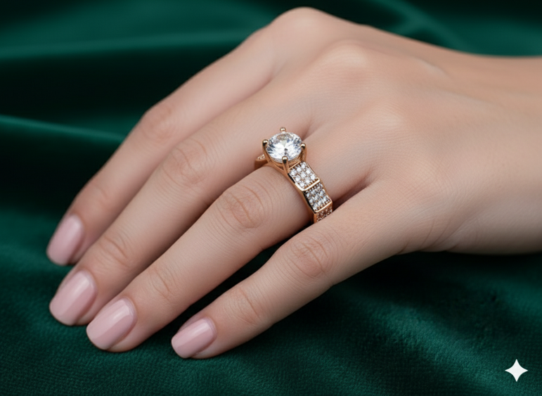 24k goldplated Imported rings