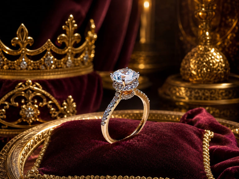 24k Gold Plated Branded Ring