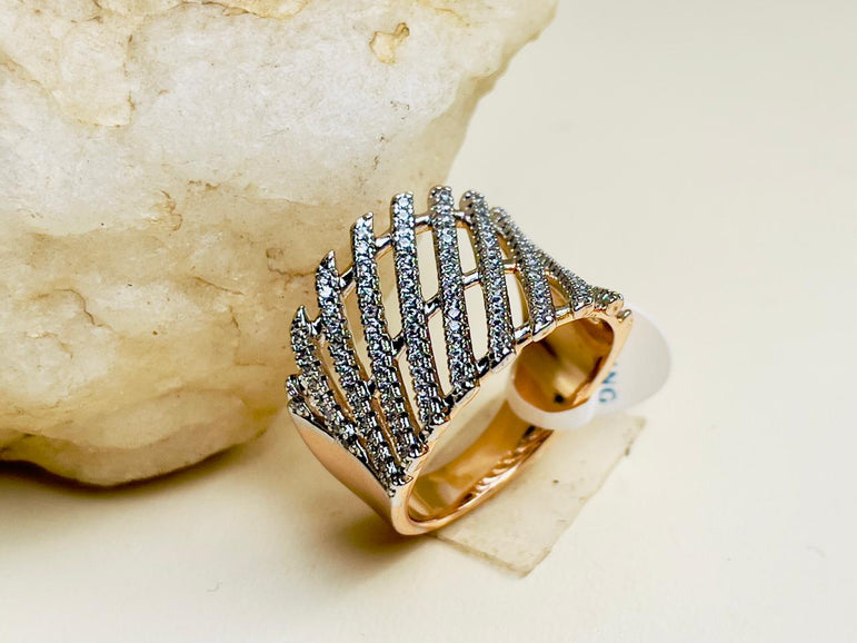 24k Gold Plated Branded Ring