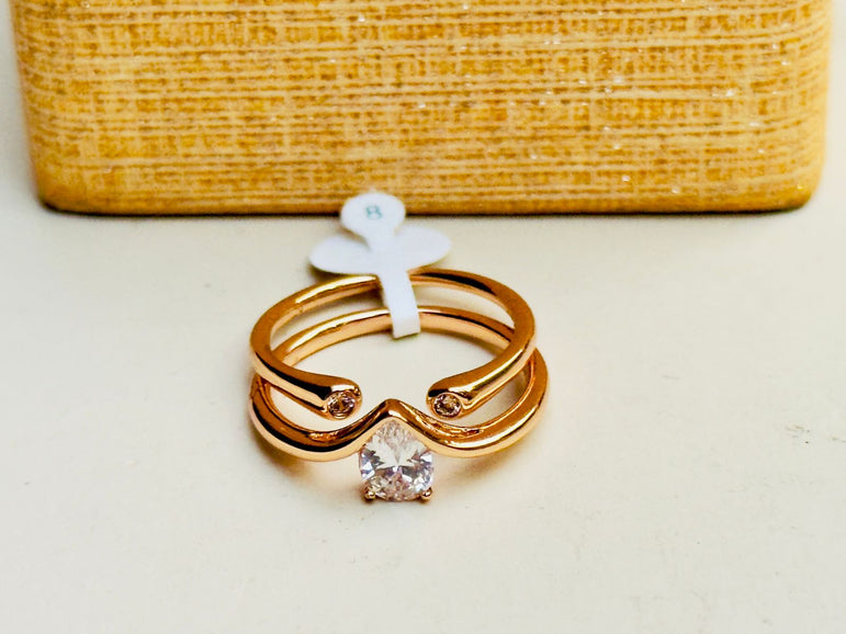 24k gold plated imported branded ring