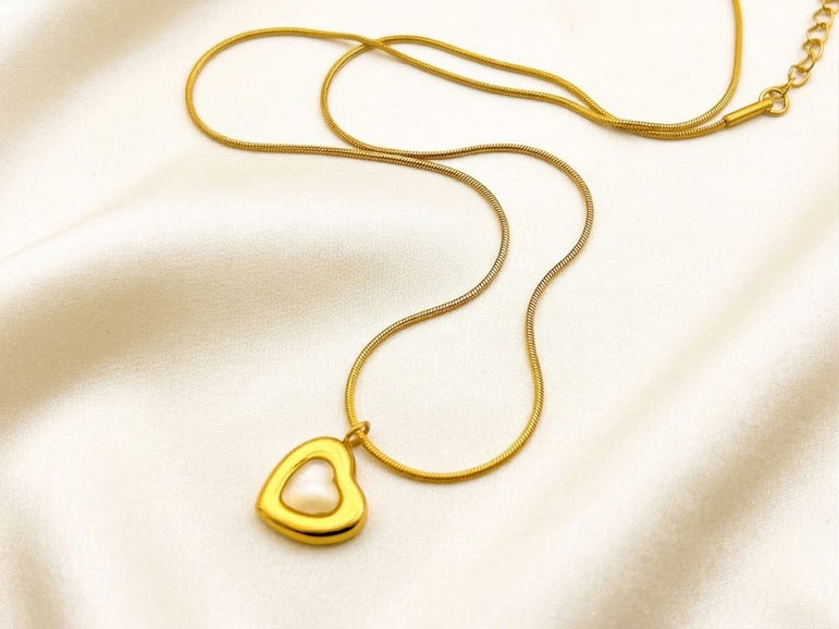 Goldplated Imported Chain and locket