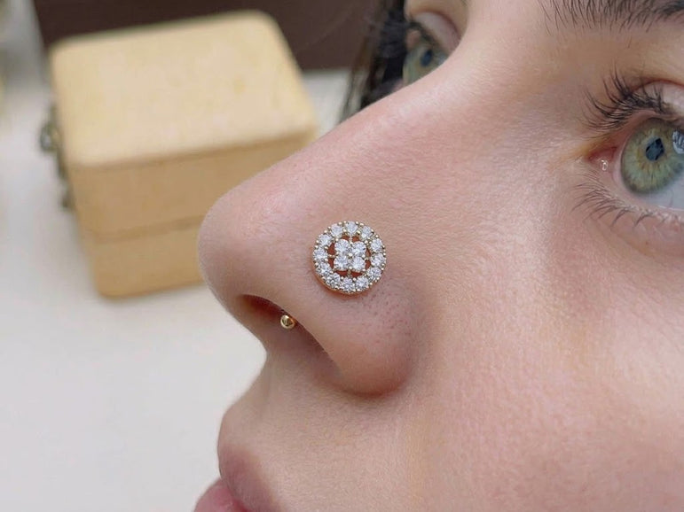 Diamond Cut Nosepins