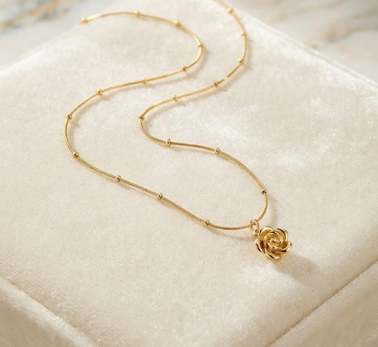 Goldplated Imported Chain and locket