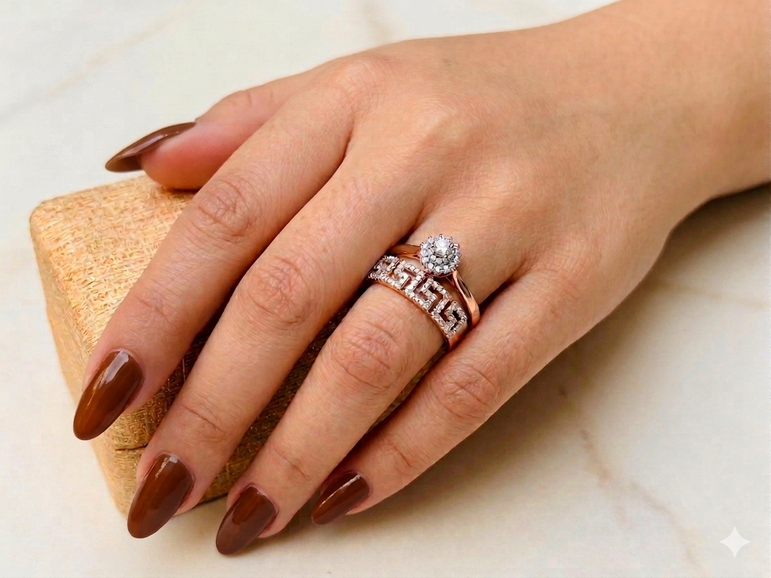 24k gold plated imported ring