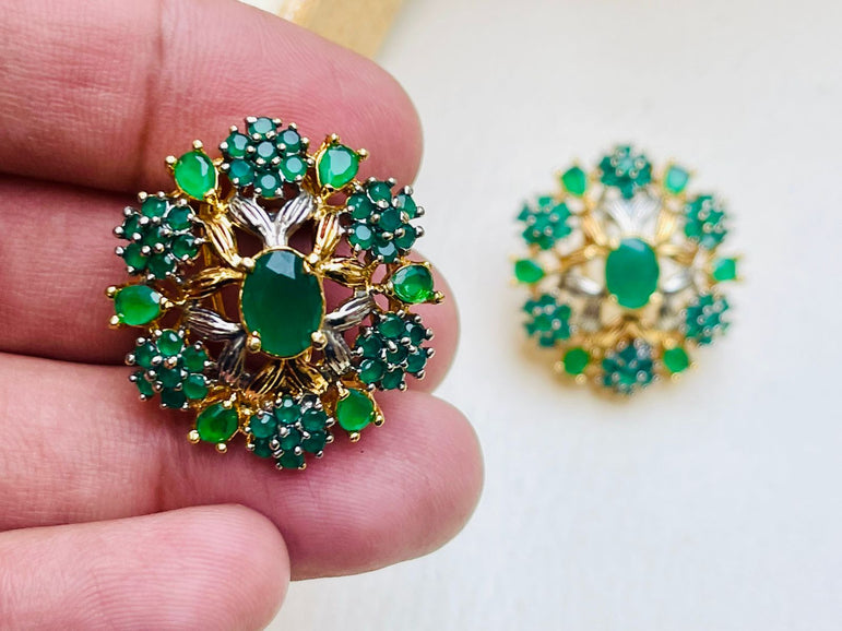 Designer Goldplated Earrings