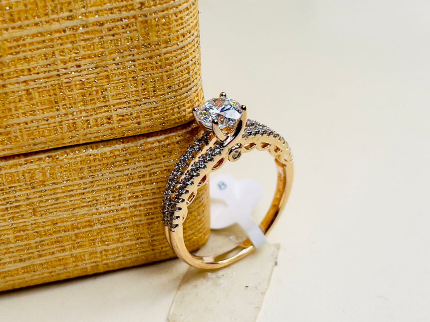 24k Gold Plated Branded Ring