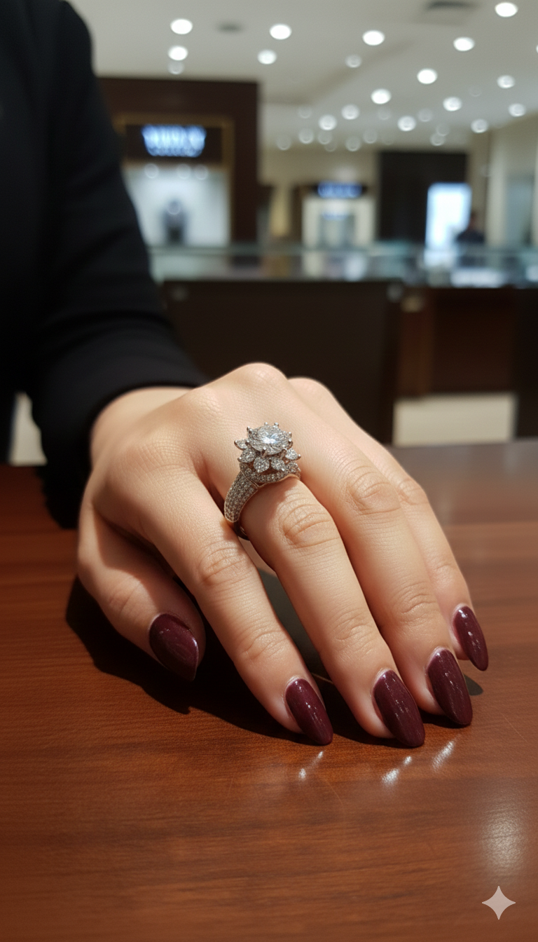 24k gold plated imported ring