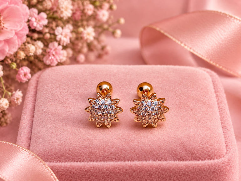 Goldplated Earstuds