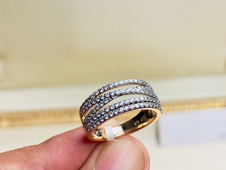 24k Gold Plated Branded Ring