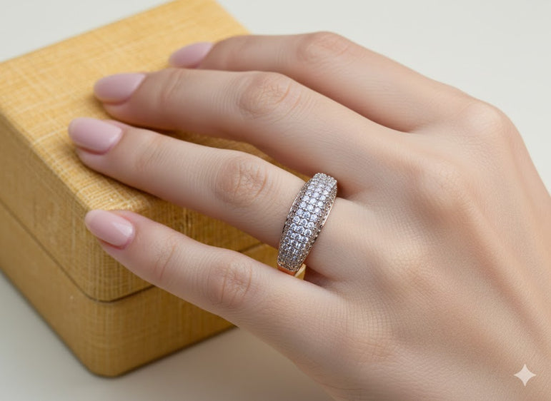 24k Goldplated imported branded ring