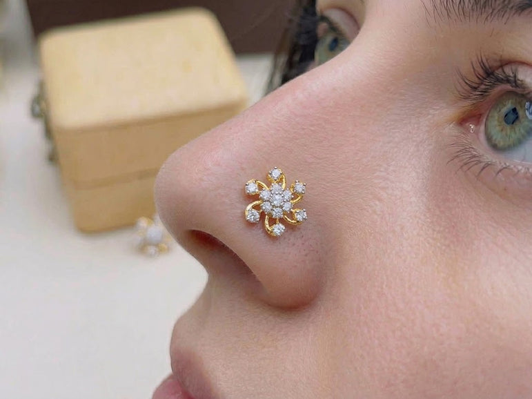 Diamond Cut Nosepins