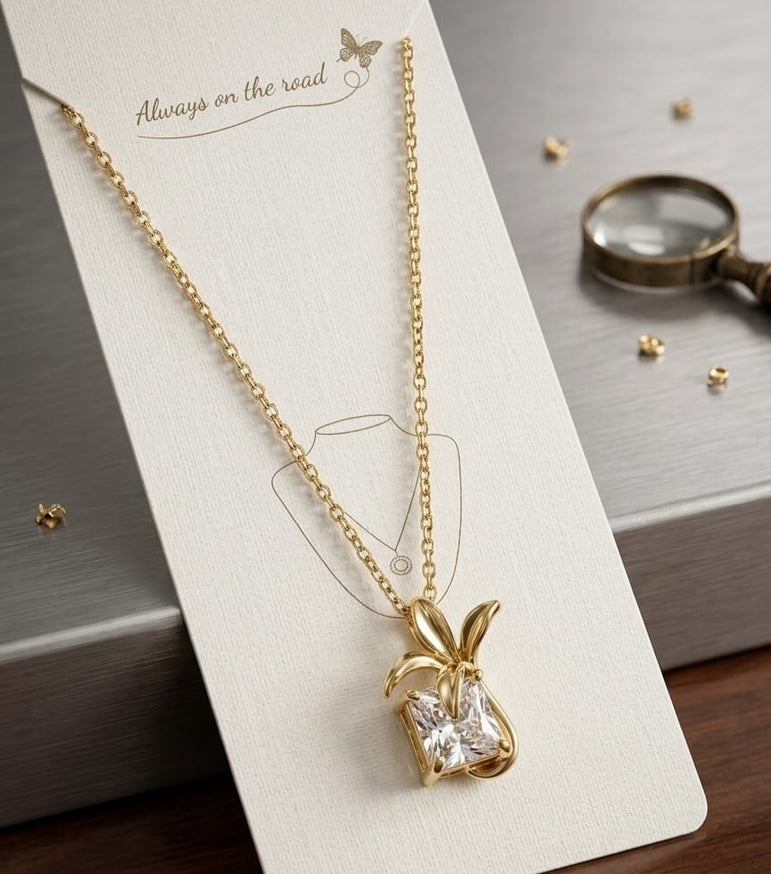 Goldplated Stainless Steel Chain Locket