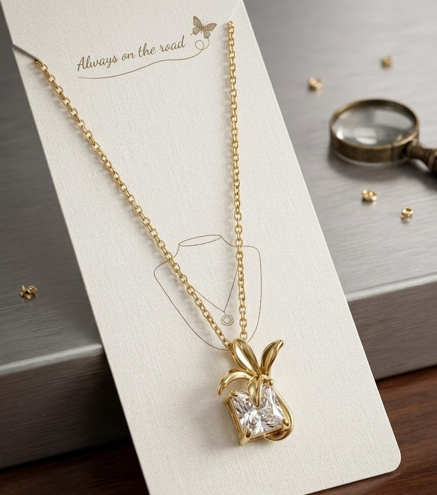 Goldplated Stainless Steel Chain Locket