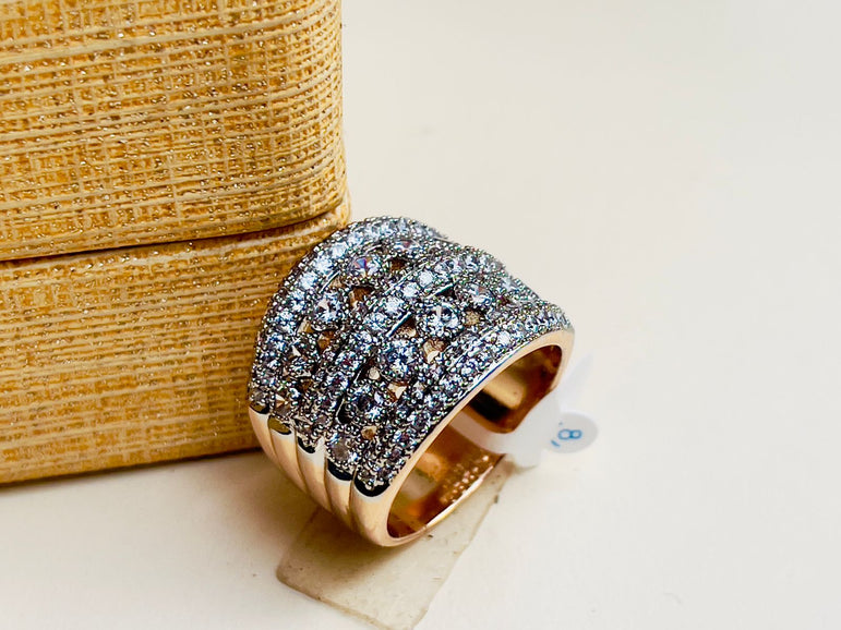 24k Gold Plated Branded Ring