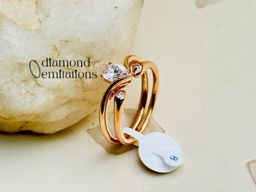 24k gold plated imported branded ring