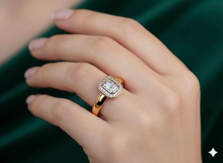 24k goldplated Imported rings