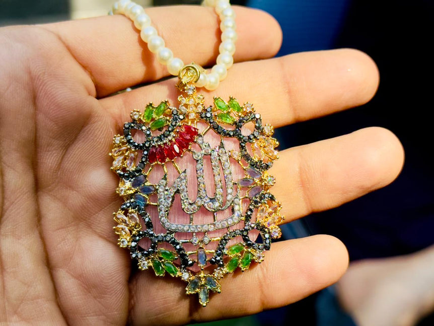 Goldplated Allah pendant