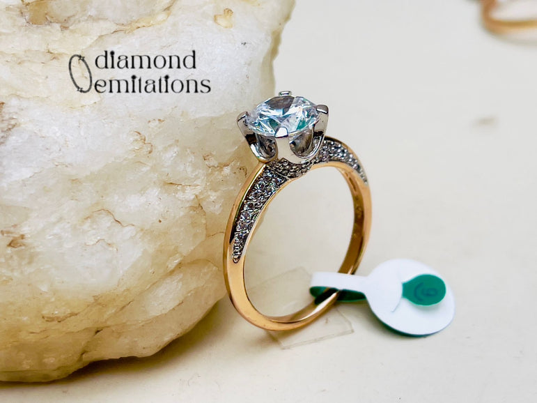 24k gold plated imported branded ring