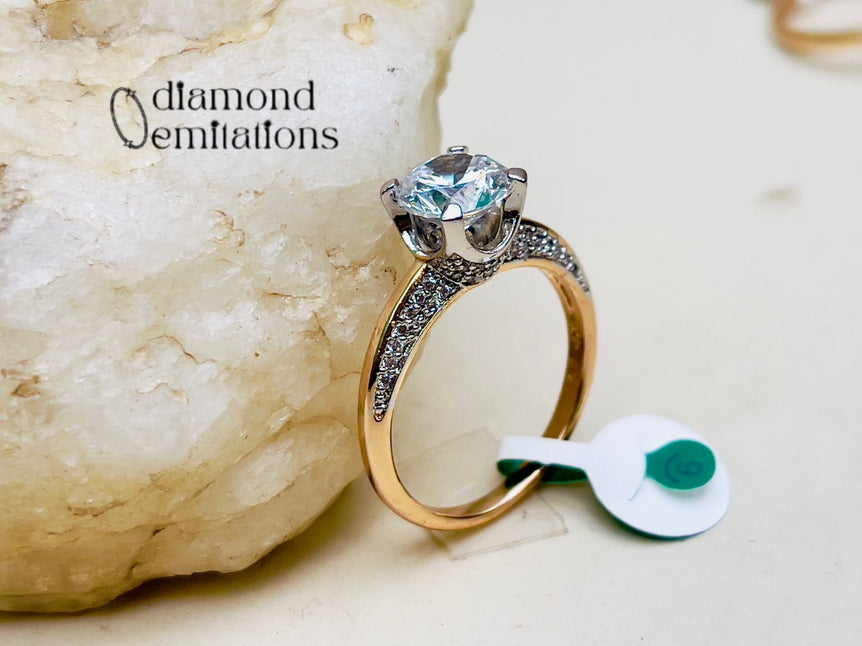 24k gold plated imported branded ring