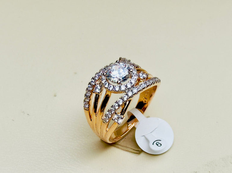 24k goldplated imported rings