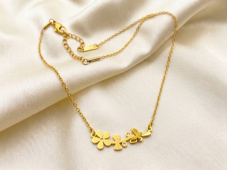 Goldplated Imported Chain and locket