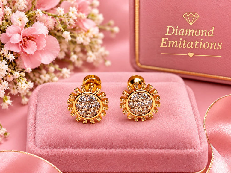 Goldplated Earstuds