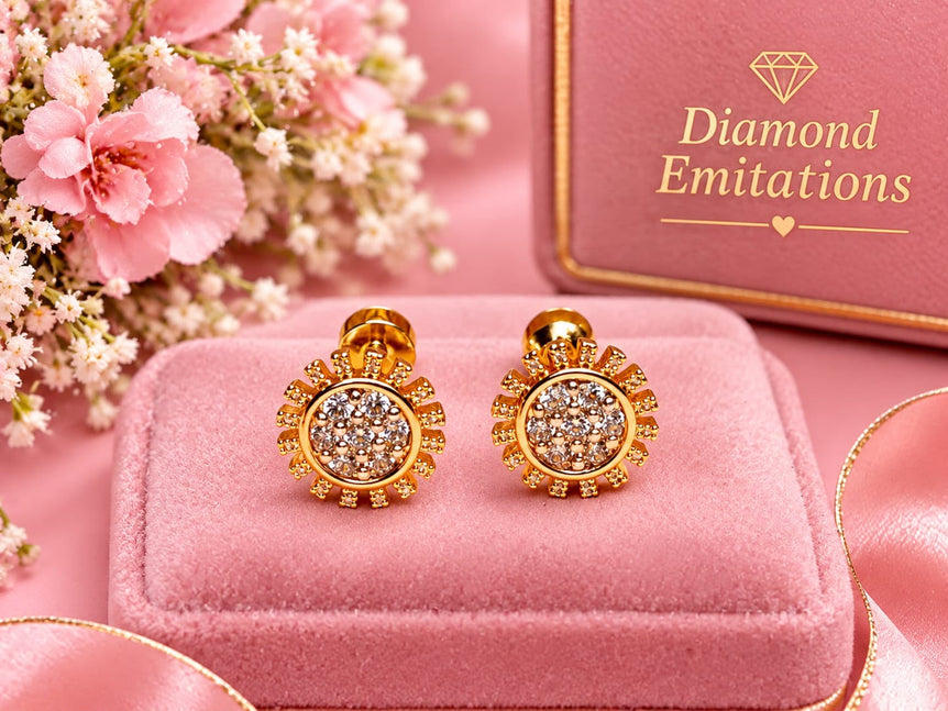 Goldplated Earstuds