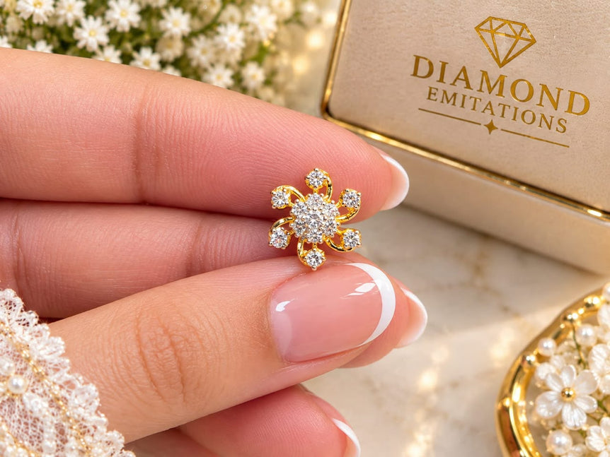 Diamond Cut Nosepins