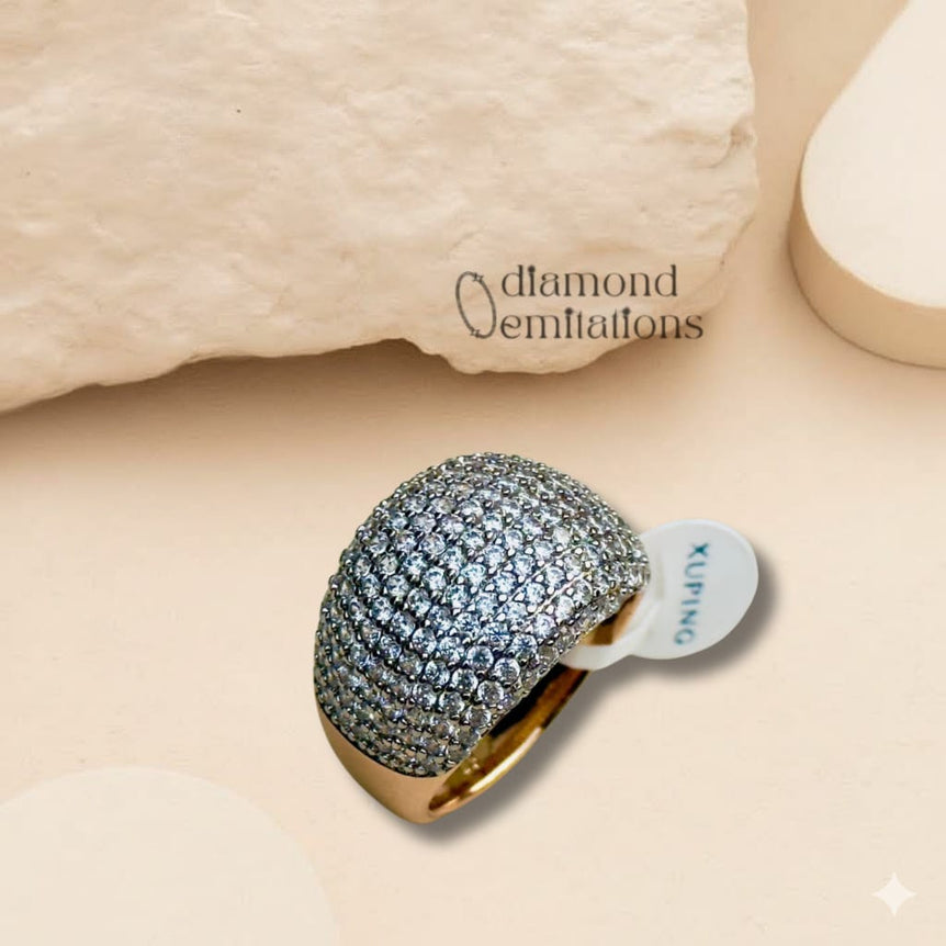 24k gold plated imported branded ring