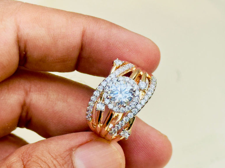 24k goldplated imported rings